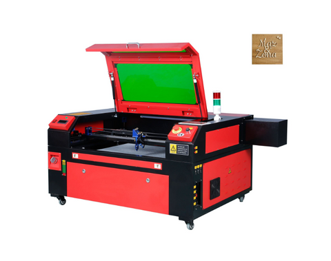 Graveur Laser CO2 60W – Machine de Gravure et Découpe avec Table de Travail 400x600 mm, Vitesse Jusqu'à 800 mm/s, Épaisseur de Gravure 20 mm pour Bois, Metal, Verre (106,9x76,5x64,3 cm)